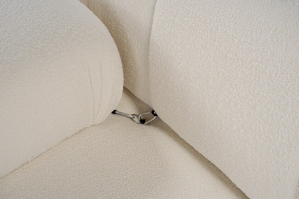 Sofá de 2 Lugares Bubble – Creme – 190 cm x 95 cm x 75 cm