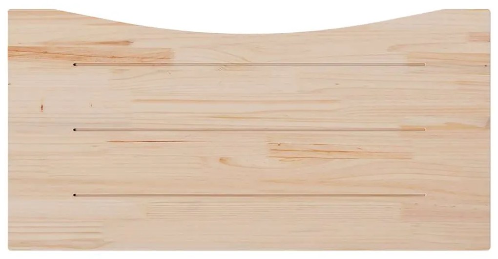 Tampo de secretária 100x60x2,5 cm pinho maciço