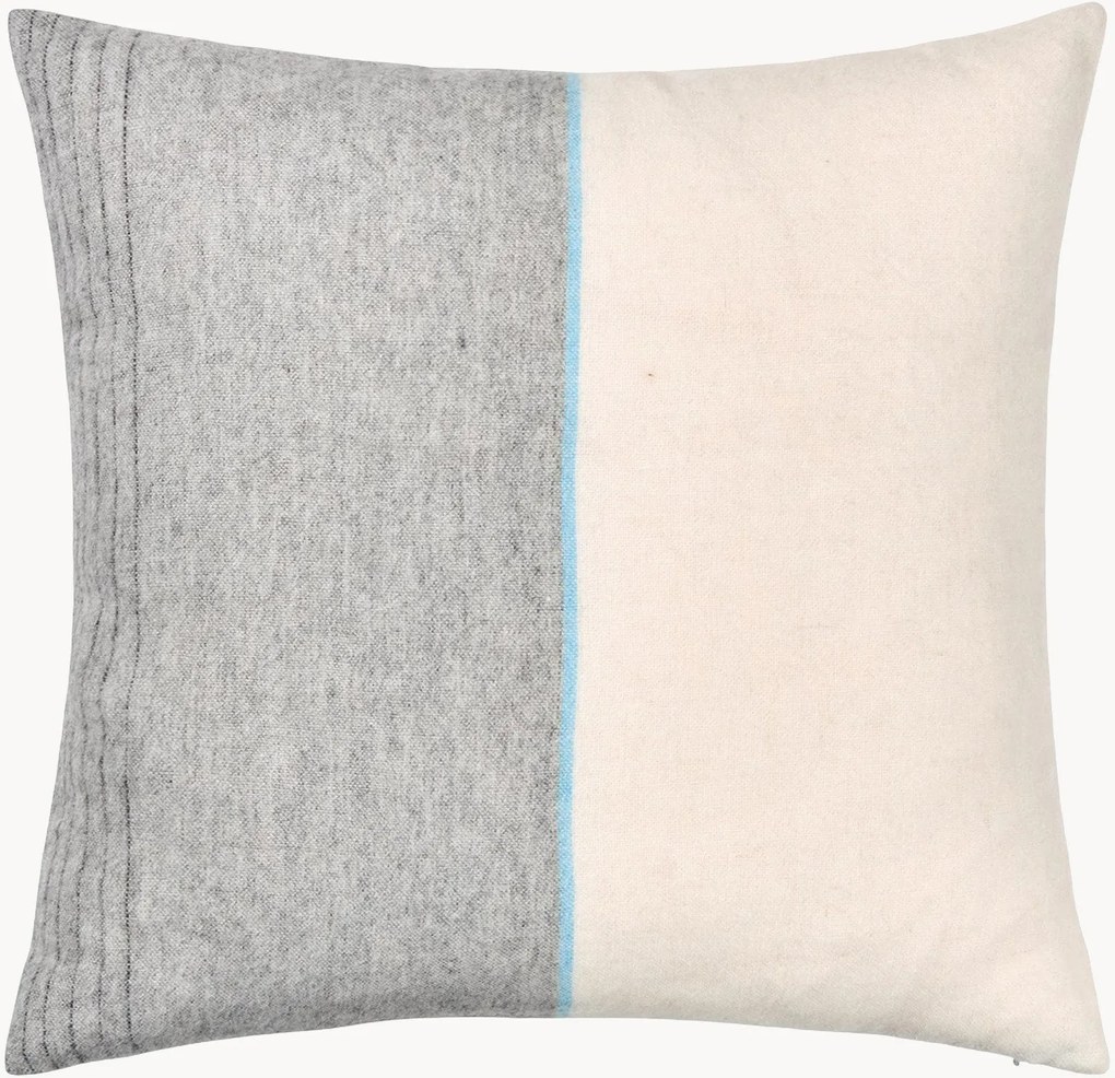 Capa de almofada de lã Carte Postale