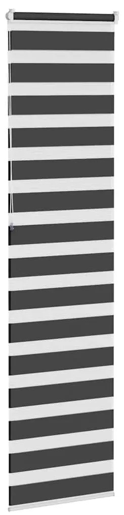 Cortina de zebra 50x230 cm largura do tecido 45,9 cm poliéster
