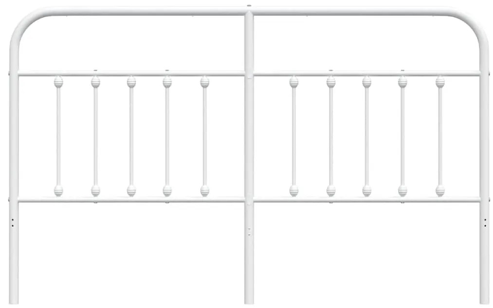 Cabeceira de cama 180 cm metal branco