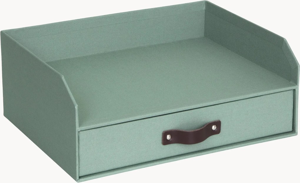 Organizador de cartas com gaveta Walter