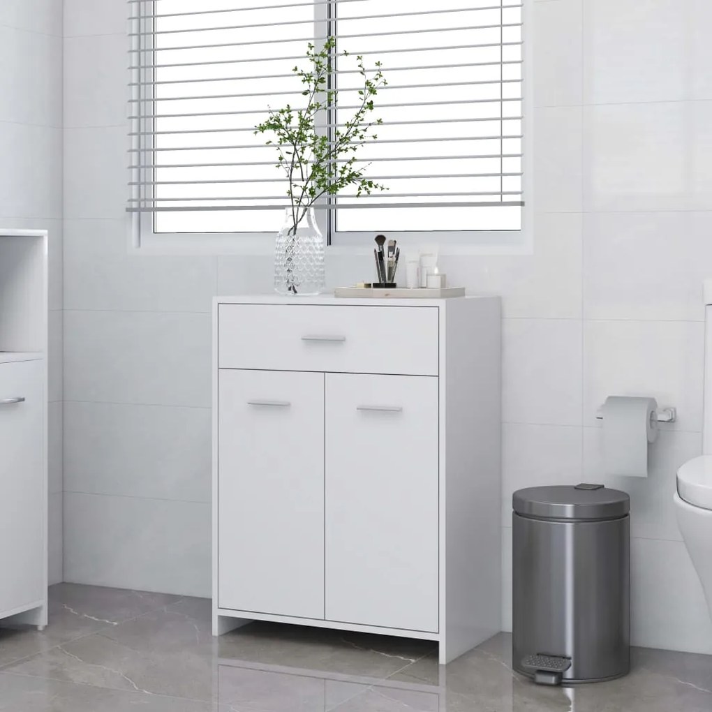 805024 vidaXL Armário de casa de banho 60x33x80 cm contraplacado branco