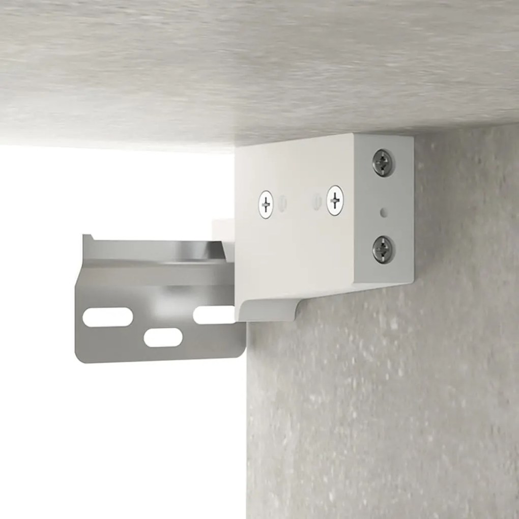 Sapateira 52,5x30x50 cm cor Concreto Cinza