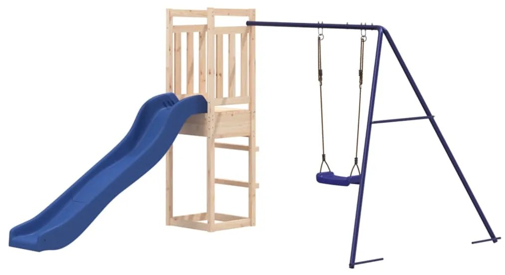 Conjunto de brincar para exterior madeira de pinho impregnada
