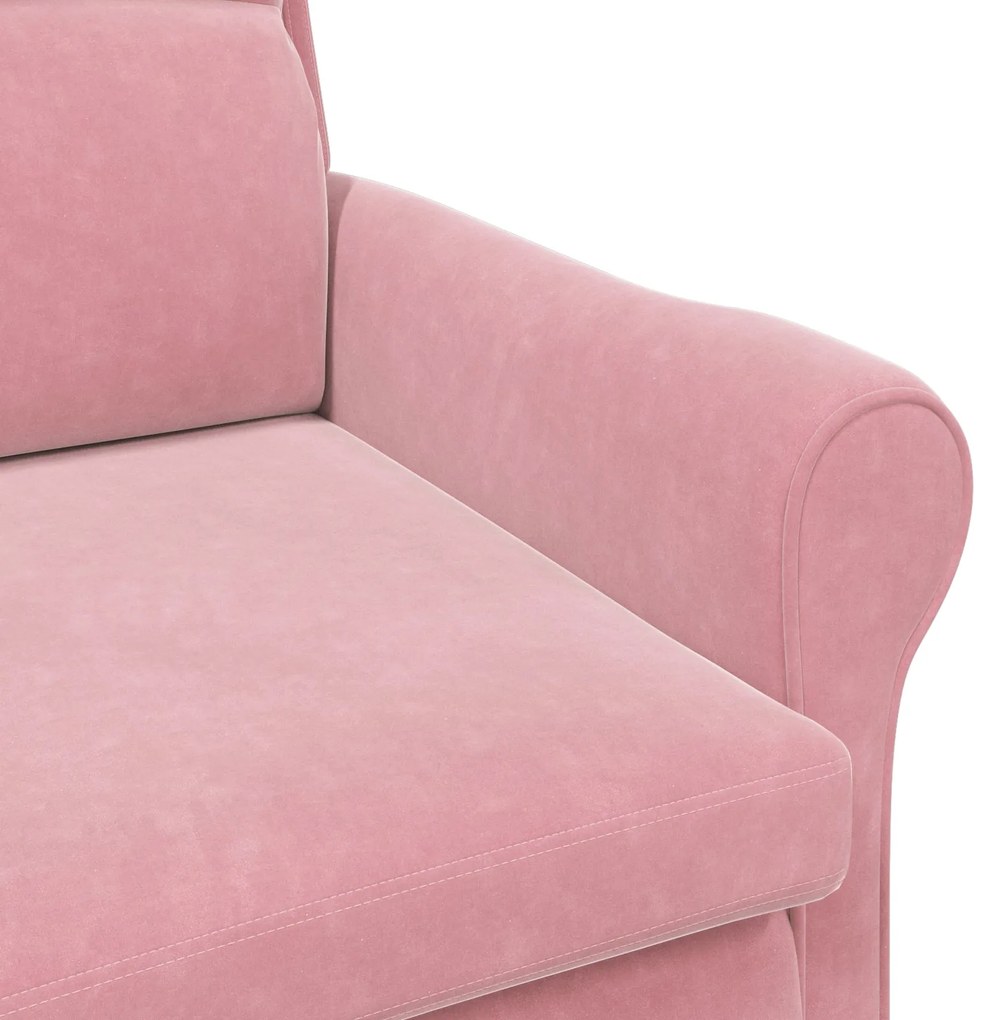 Poltrona Rosa Empoeirada Rosa Empoeirada
