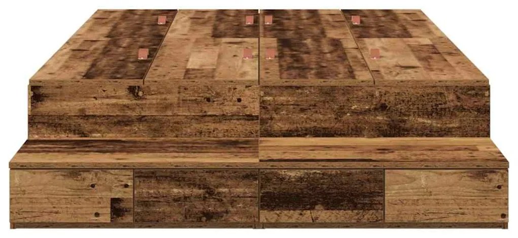 Estrado de Cama Madeira Velha 120x200 cm