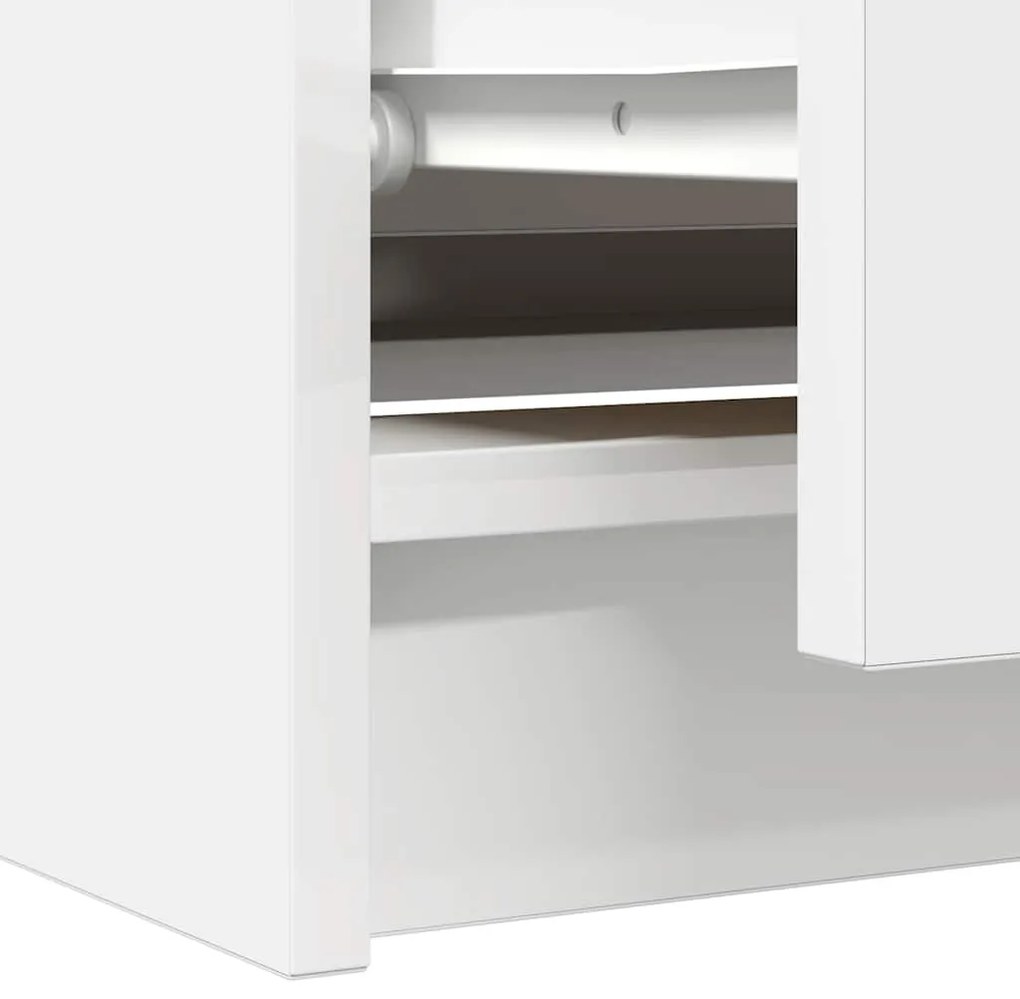 Móvel de TV 100x35x54 cm derivados de madeira branco