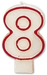 Vela Numero 8