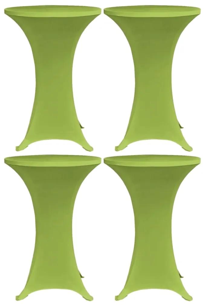 Capa extensível para mesa 4 pcs 60 cm verde