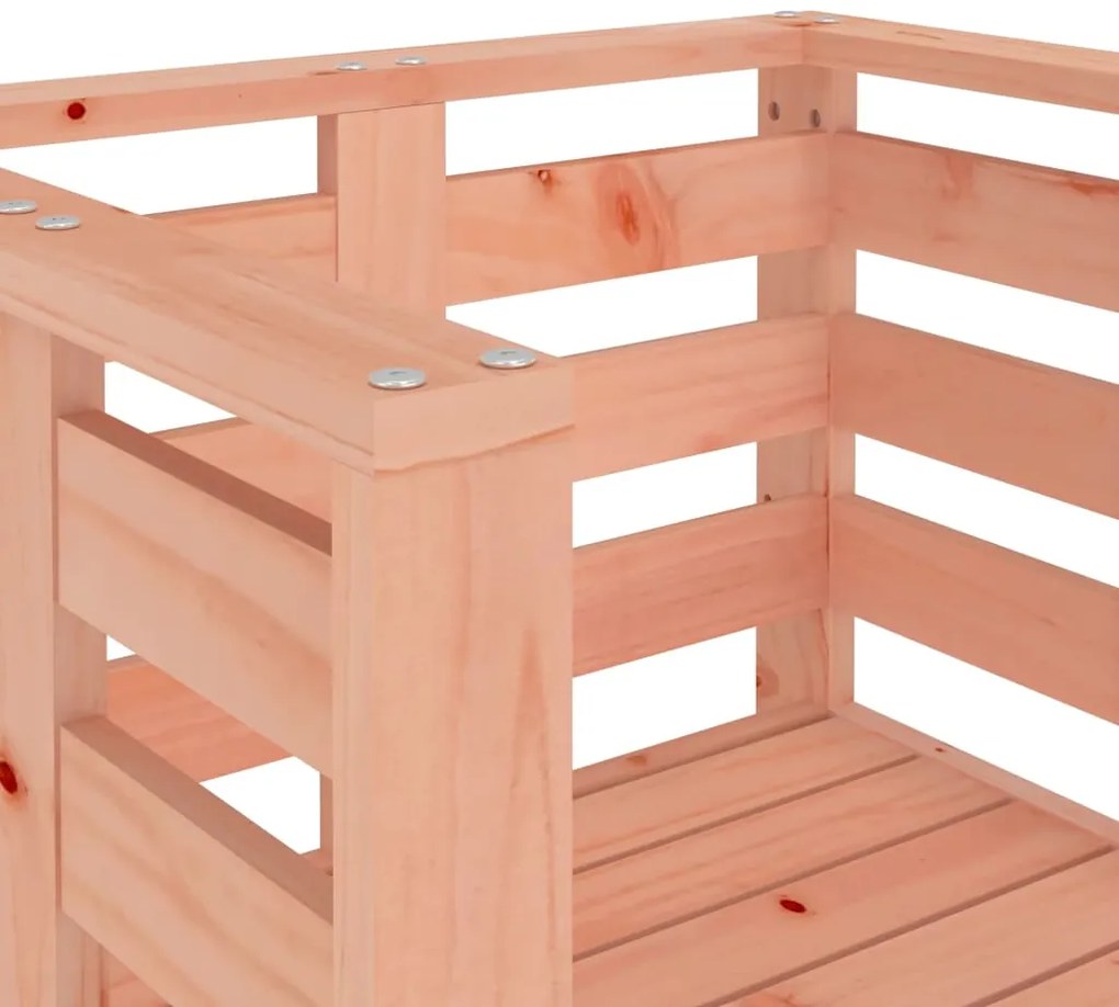 Cadeiras de jardim 2 pcs 61,5x53x71cm madeira de douglas maciça