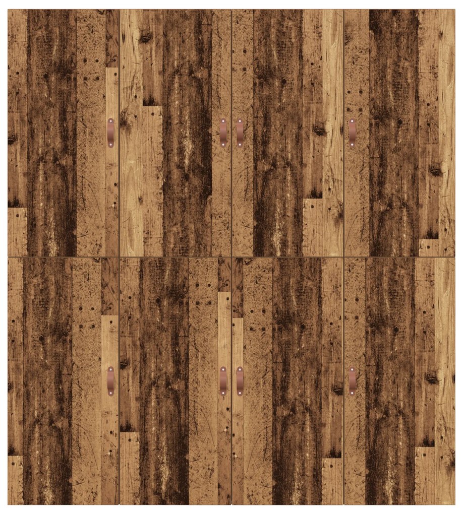 Estrado de Cama com Arrumação Madeira Velha 180x200 cm Madeira Engenhe