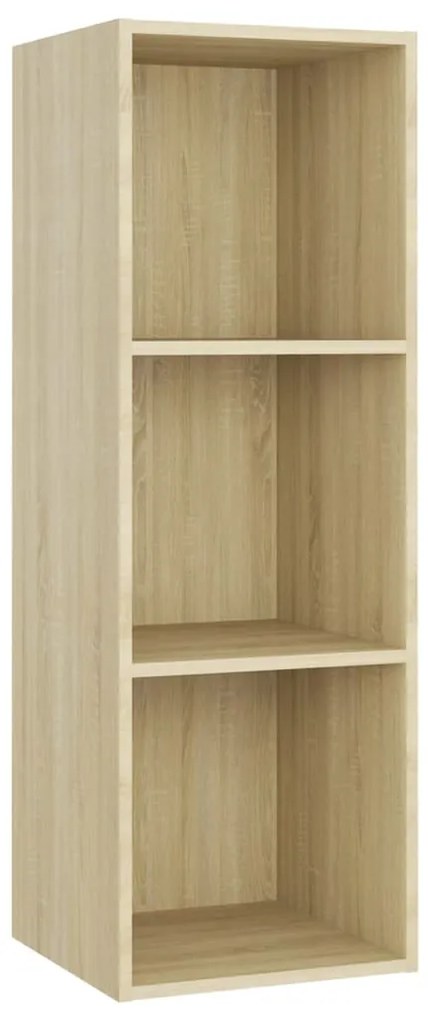 Móveis de TV 4 pcs 107x35x37 cm contraplacado carvalho sonoma