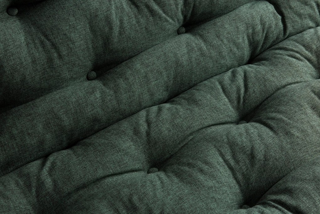 Sofá-Cama de 3 Lugares Saki – Verde – 185x92x82 cm