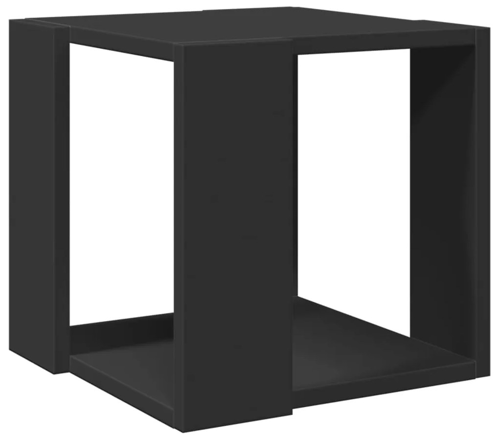 Mesa de centro 32x32x30 cm derivados de madeira preto