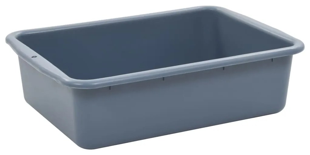Carrinho de cozinha com recipientes de plástico 82x43,5x93 cm