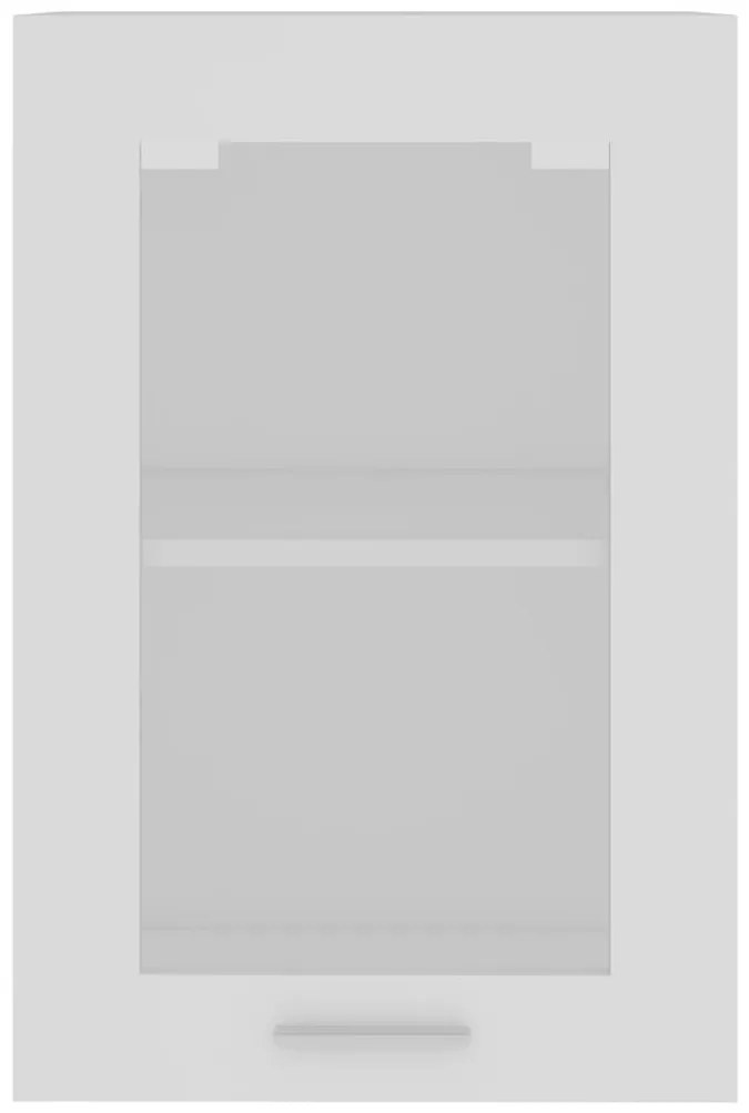 Armário de parede c/ vidro “Lyon” 40x31x60 cm branco
