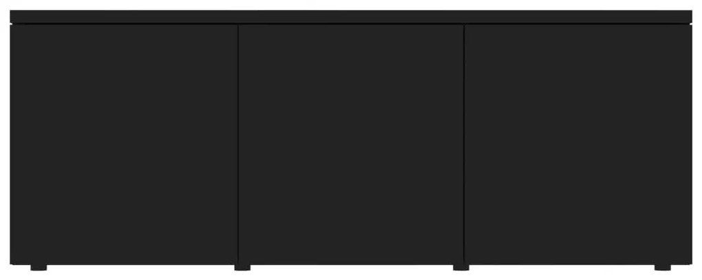 Móvel de TV 80x34x30 cm derivados de madeira preto