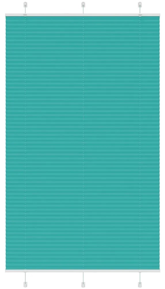 Plissado Cego Gasolina verde 120x200 cm Largura Tecido 119,4 cm