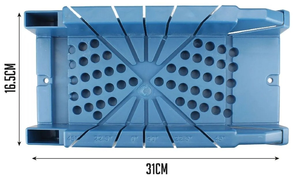 Serra combinada com caixa de malhetes Ferrestock Azul