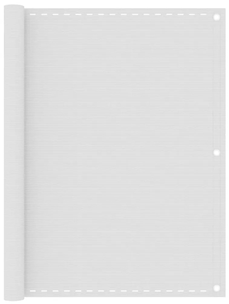 Tela de varanda 120x600 cm PEAD branco