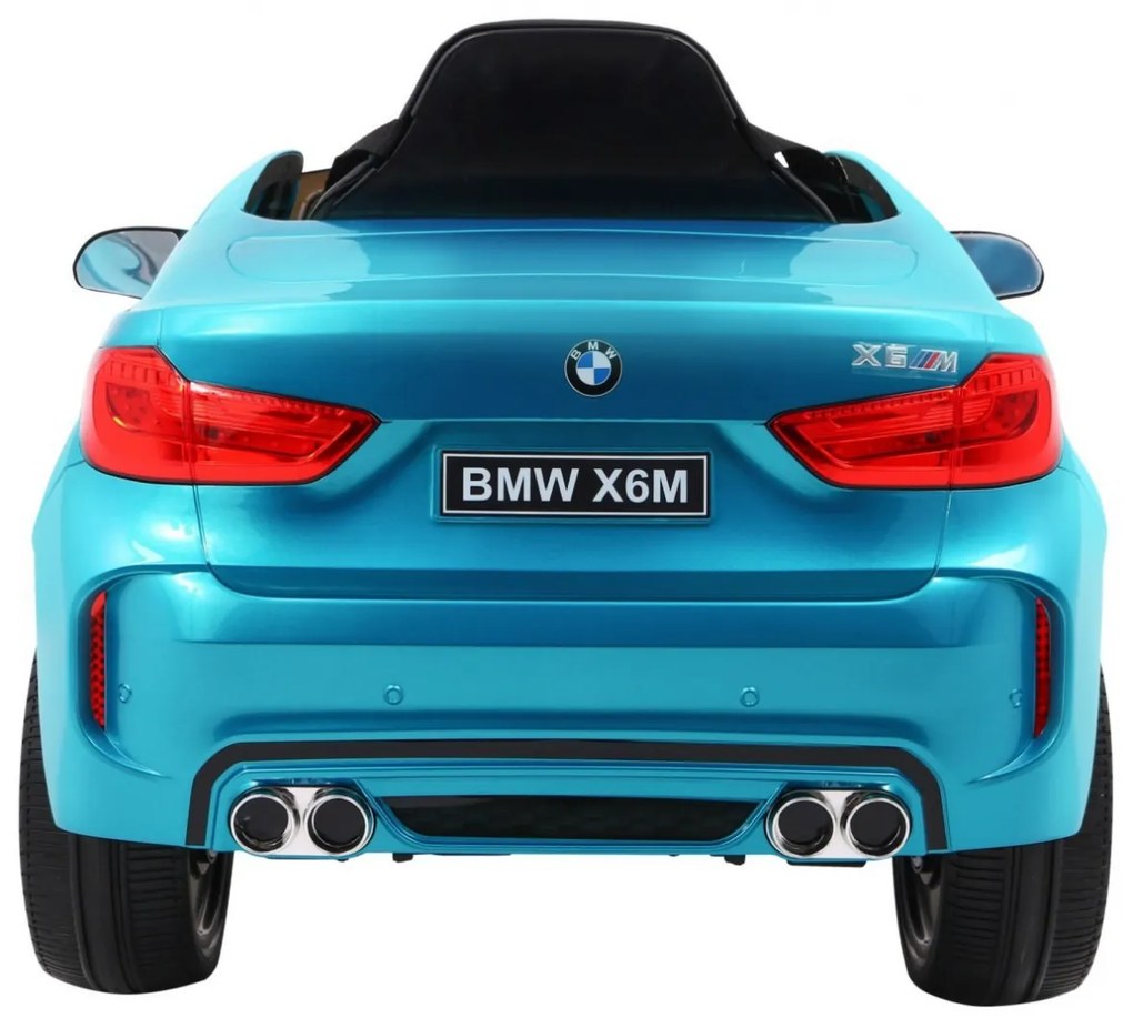 Carro elétrico para Crianças BMW X6M Azul pintado