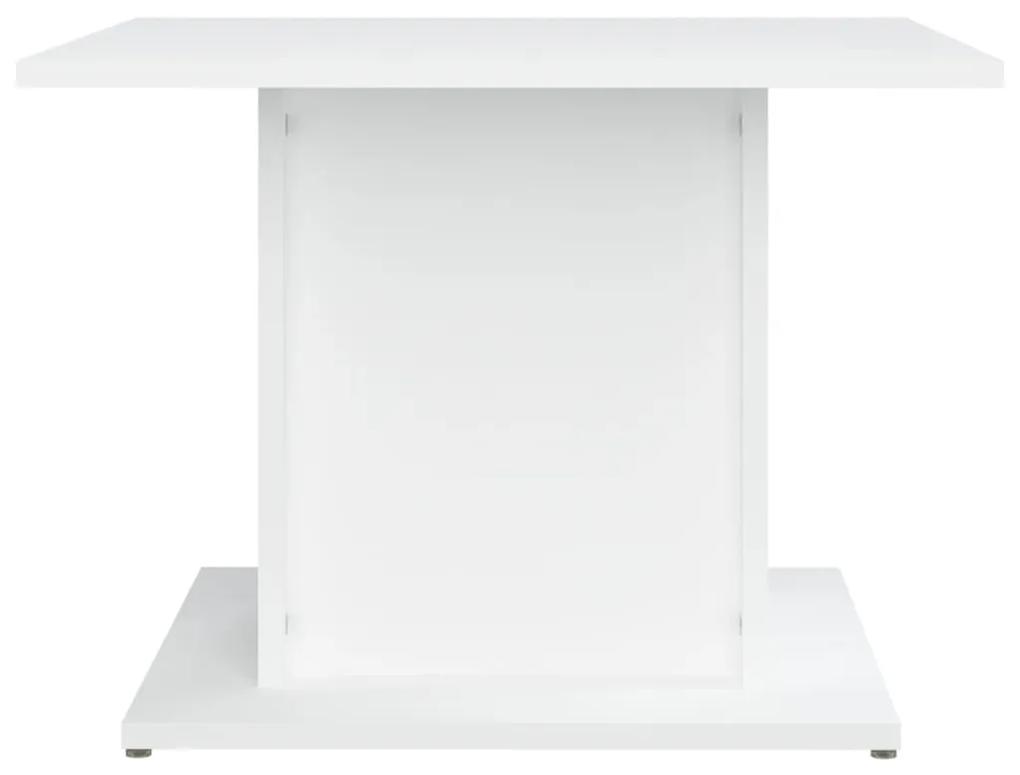 Mesa de centro 55,5x55,5x40 cm contraplacado branco