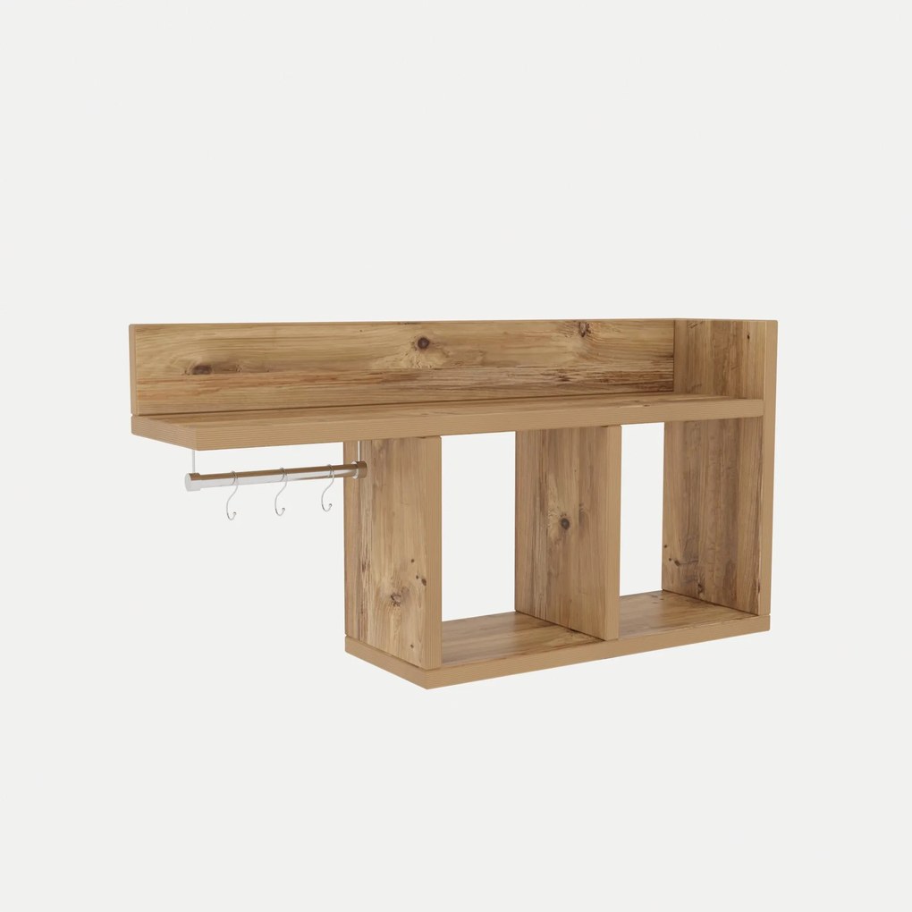 Prateleira de Parede Pare – Pinho – 72x37x18 cm