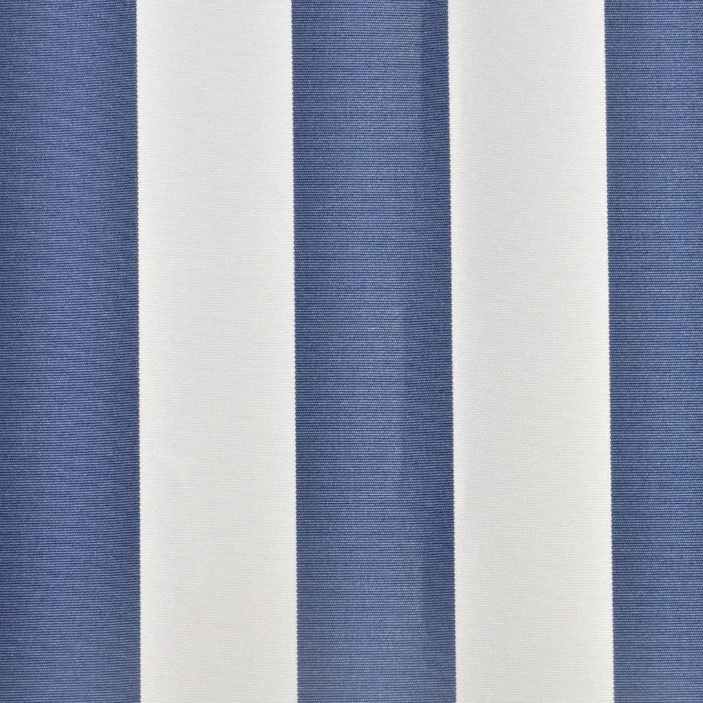 Lona para toldo azul e branco 350x250 cm