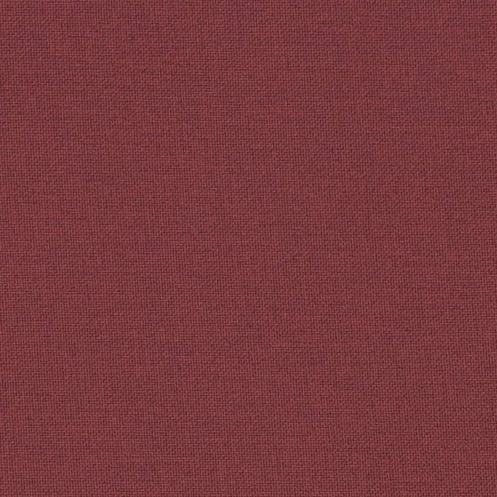 Almofadão banco jardim 100x50x7cm mesclado vermelho tinto