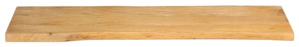 Tampo de mesa c/ borda viva 120x40x2,5 cm mangueira maciça