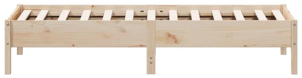 Cama sem colchão 90x190 cm madeira de pinho maciça