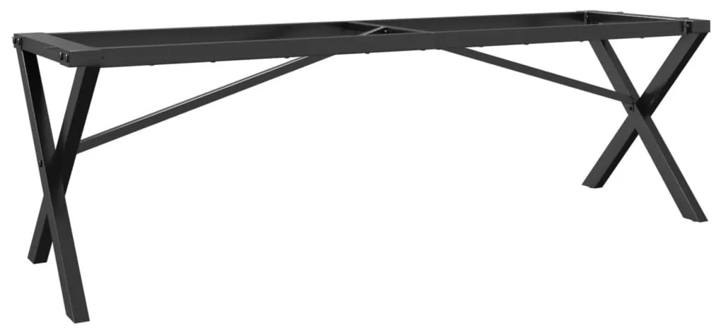 Pernas para mesa de centro estrutura em X aço