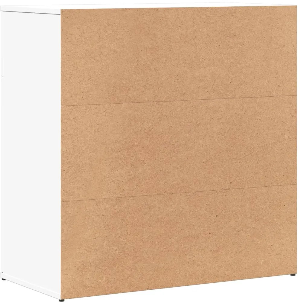 Aparadores 2 pcs 79x38x80 cm derivados de madeira branco