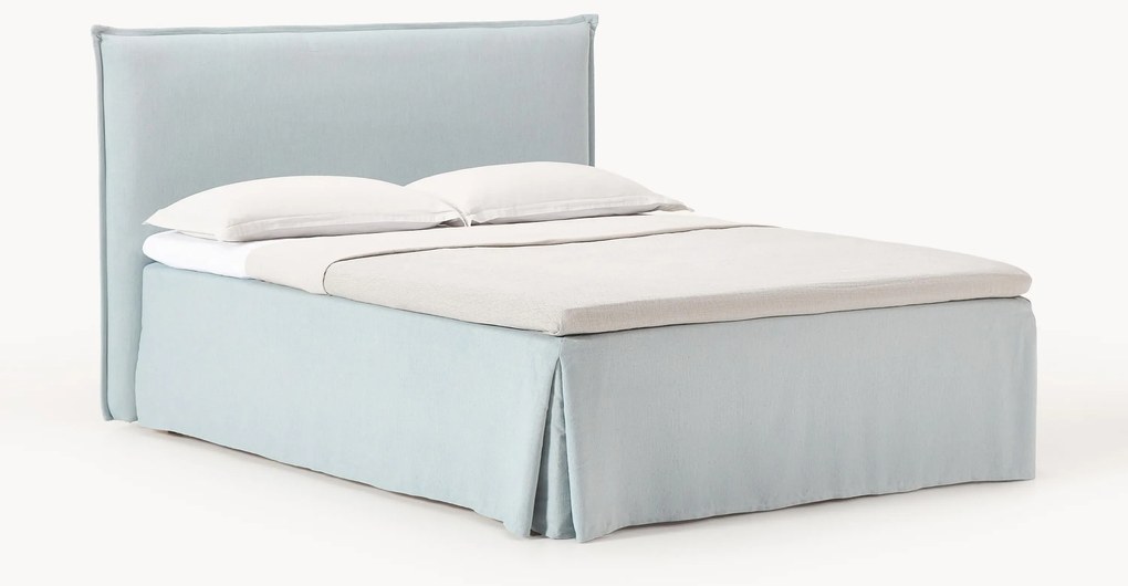 Cama de casal estofada Viola
