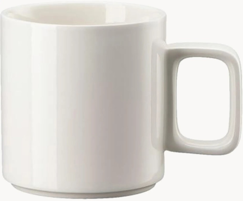 Canecas em porcelana Bloom, conjunto de 6