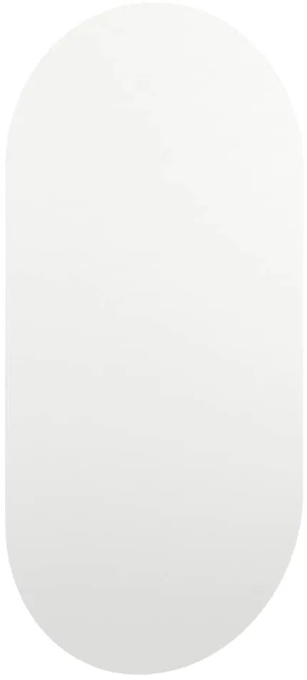 Espelho com luzes LED 60x30 cm vidro oval