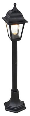 Lanterna clássica preta 122 cm IP44 - Capital Clássico / Antigo