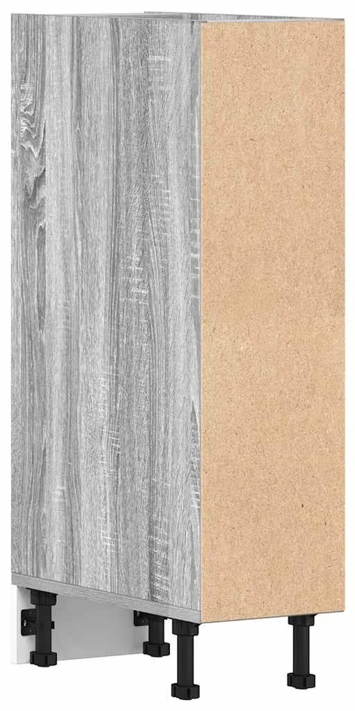 Armário inferior “Riga” 20x44,5x81,5cm cinzento sonoma