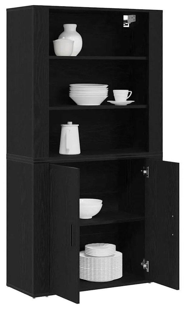 Highboard Carvalho Preto Madeira