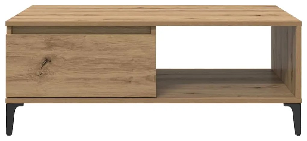 Mesa de centro carvalho artisiano 90 x 60 x 35 cm