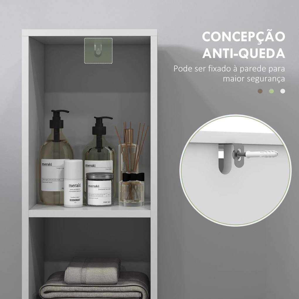 Armário Moderno – Modelo Biarritz – 30x30x160 – Armazenamento Vertical