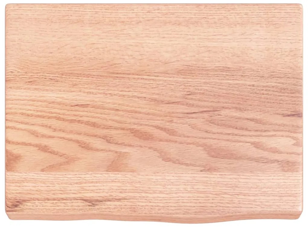 Prateleira de parede 40x30x(2-4) cm carvalho tratado castanho