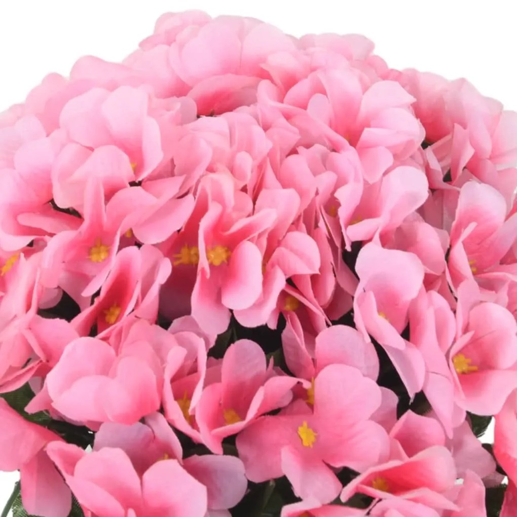 Grinaldas de flores artificiais 3 pcs 85 cm rosa