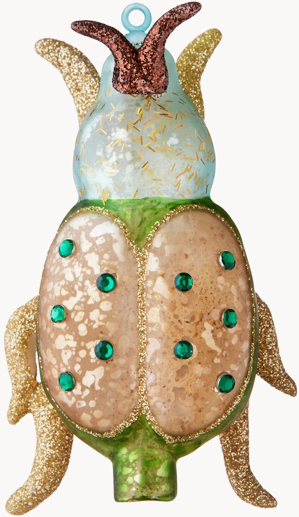 Ornamento de Natal artesanal Scarab