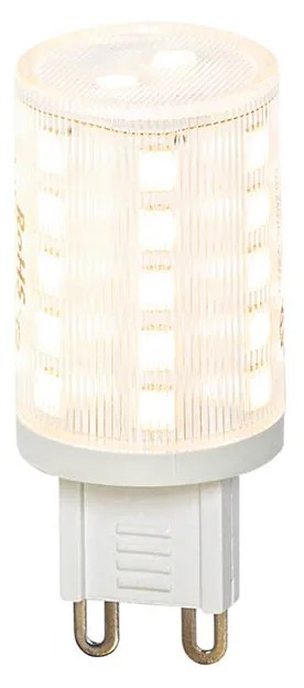 LED Conjunto de 4 Apliques de Parede Inteligentes Pretos com Dourado 9,7 cm com Wi-Fi G9 - Transfer Groove Moderno,Industrial