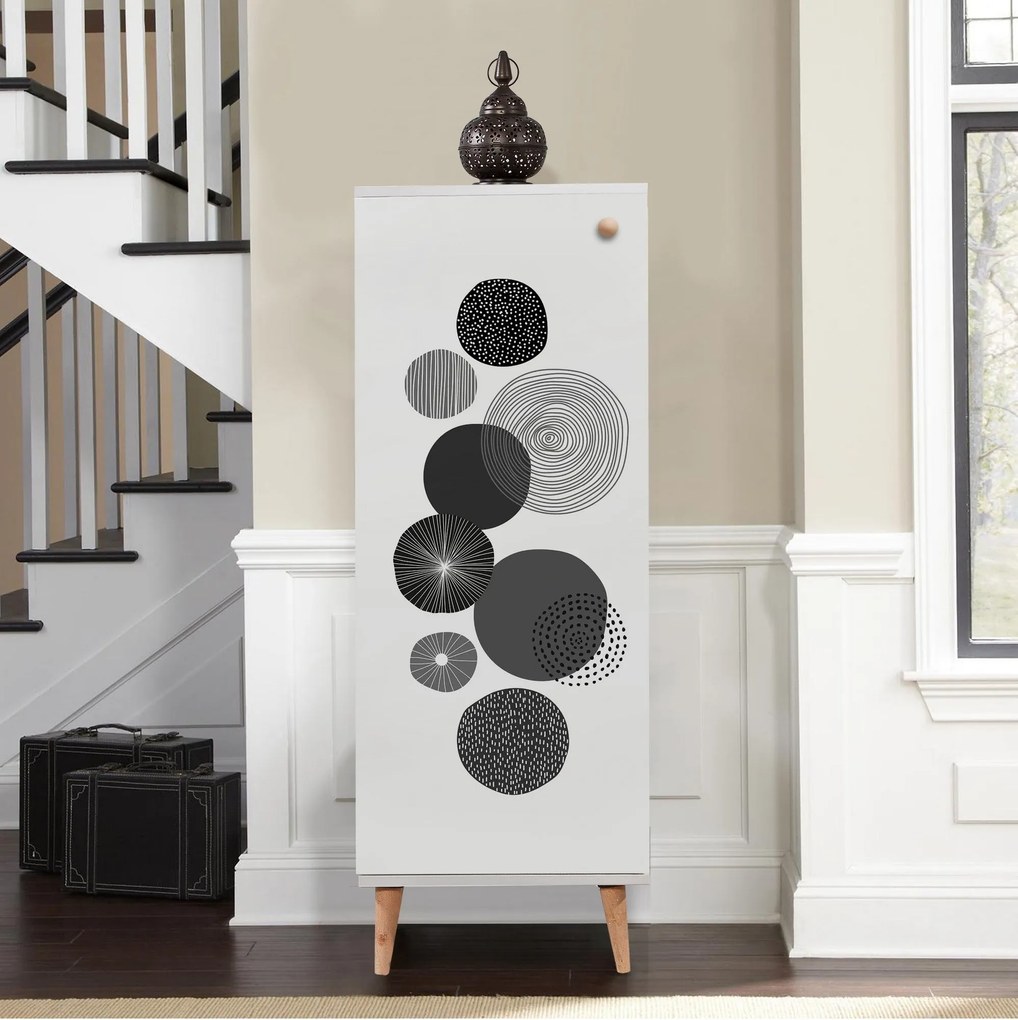 Sapateira Vegas – Branco – 50 cm x 135 cm x 38 cm