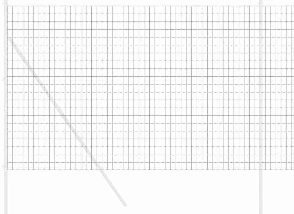 Cerca Euro Cinza 1,6x10 m de Aço