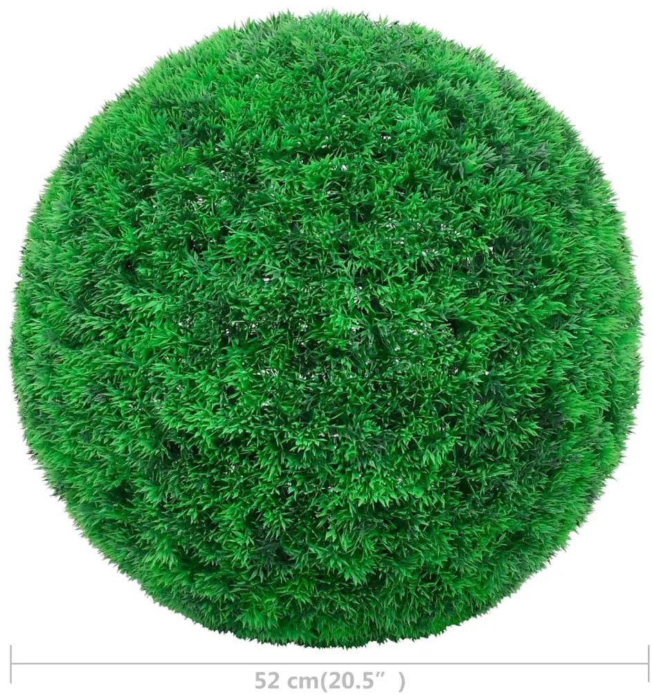 Bolas de buxo artificiais 2 pcs 52 cm