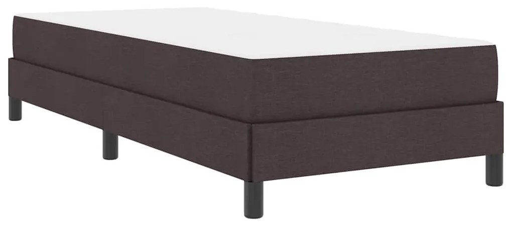 Cama Box Outros Castanho escuro 90 x 190 cm tecido